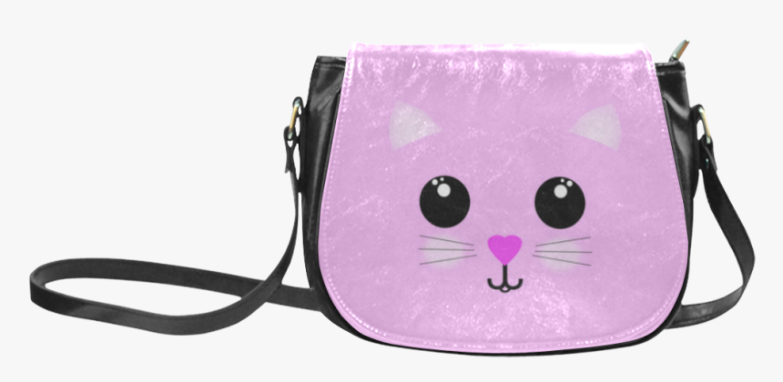 Kawaii Kitty Classic Saddle Bag/small - Handbag, HD Png Download