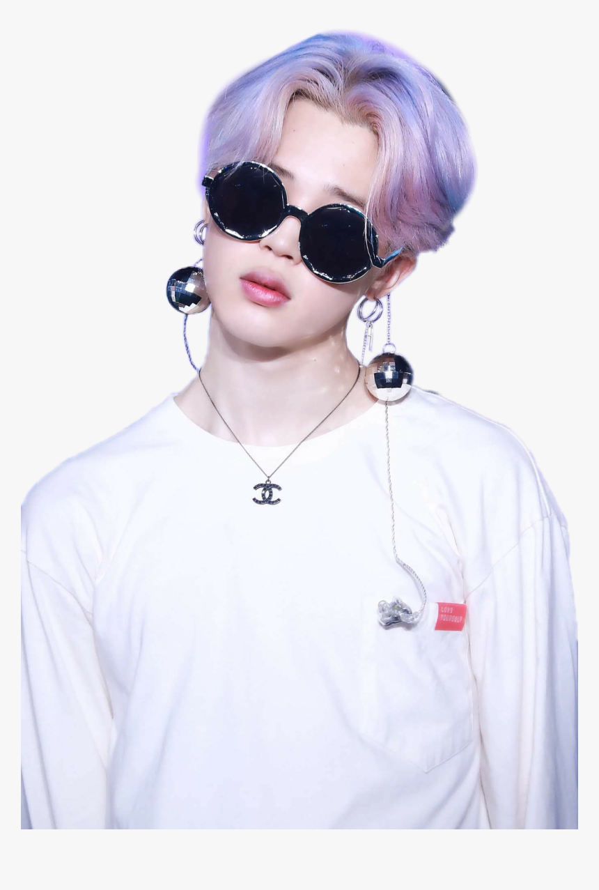 Bts Чимин В Очках, HD Png Download