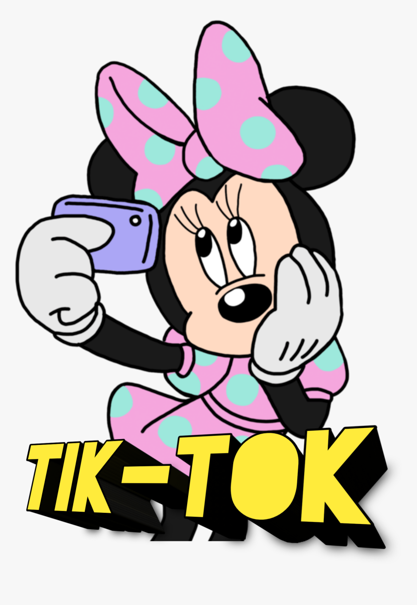 Selfie Minnie Png, Transparent Png