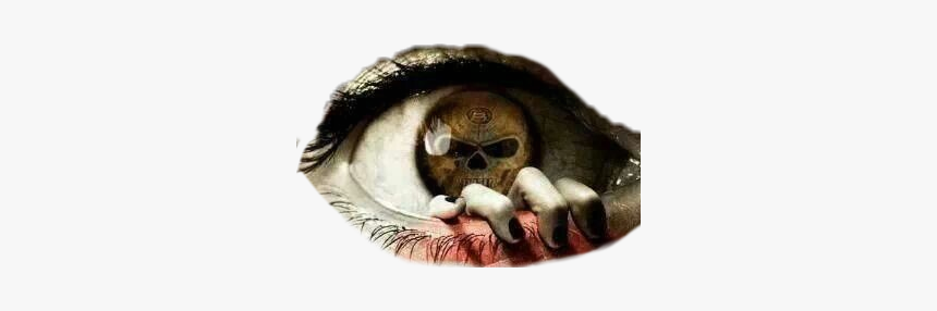 #evileye #thirdeye #eyes #eye #eyesonyou - Hand On Eyes Horror, HD Png Download