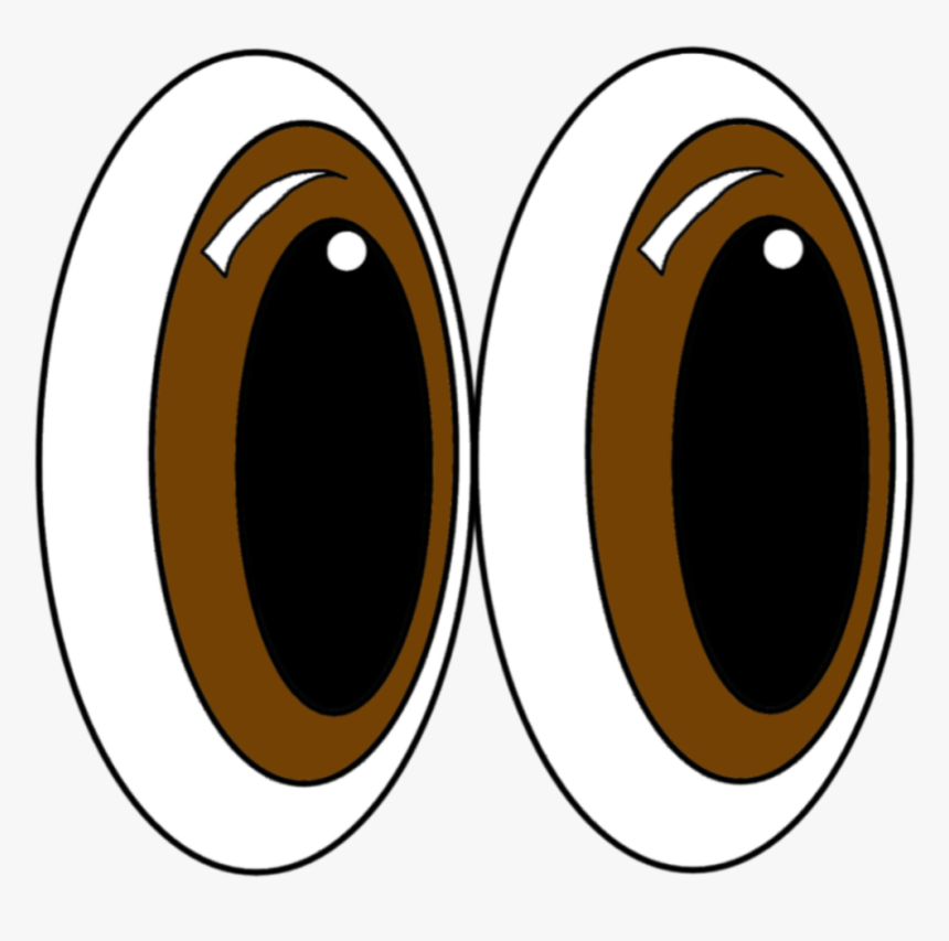 #freetoedit #emojieyes #emoji #eyes #browneyes - Circle, HD Png Download