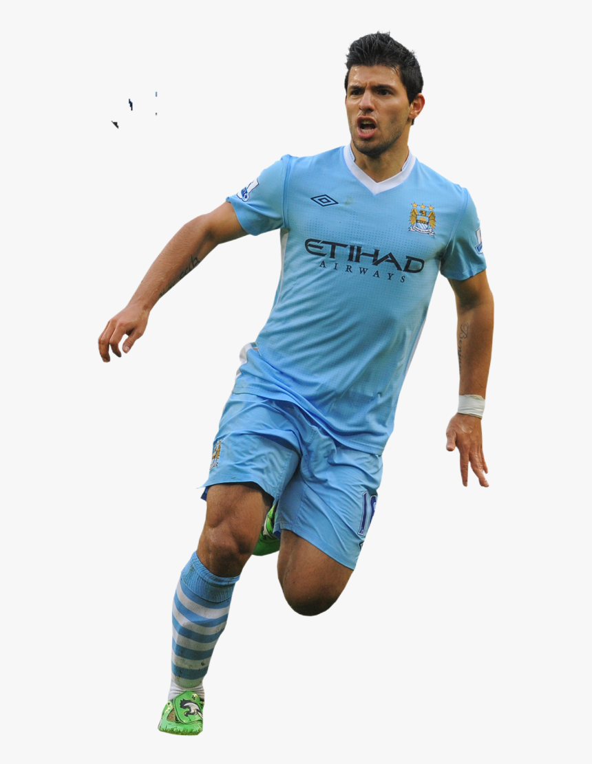 Manchester City - Aguero Render, HD Png Download
