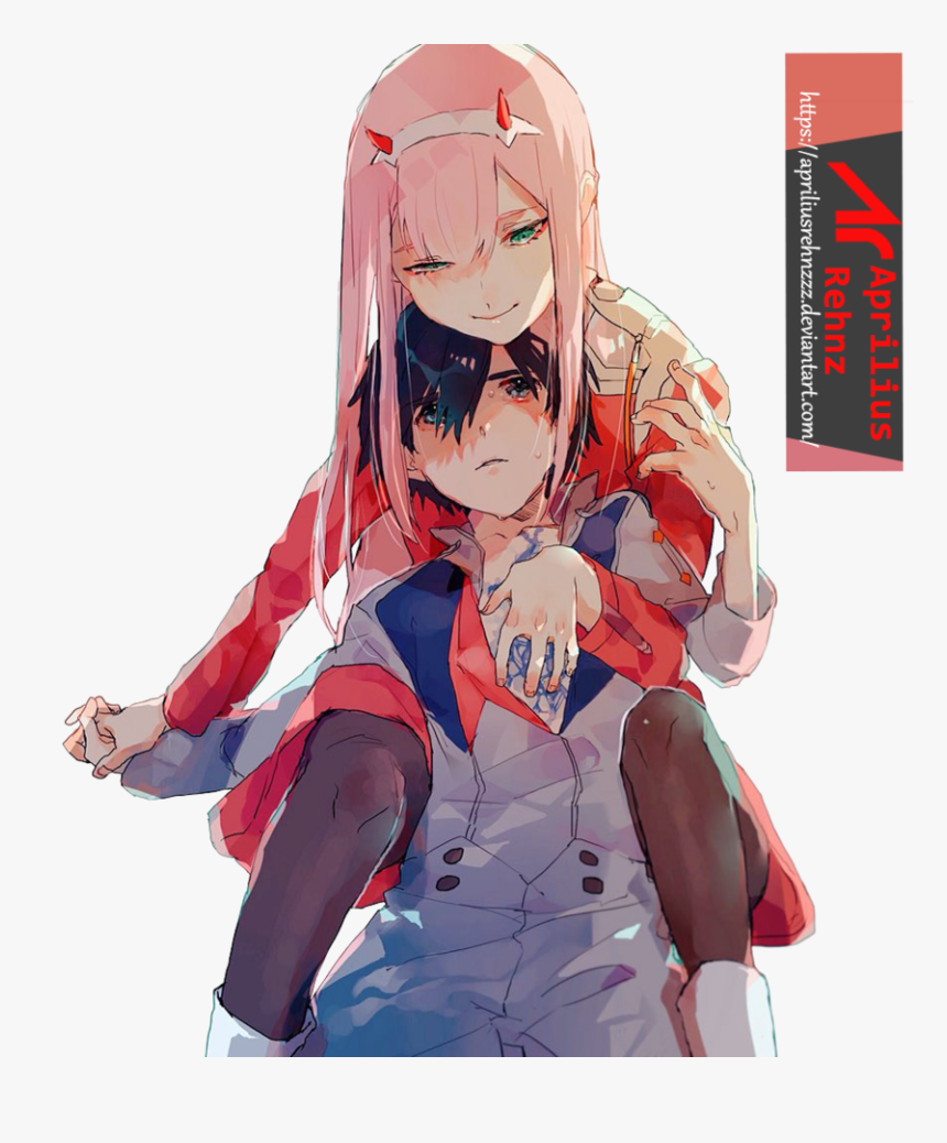 Hiro And Zero Two, HD Png Download