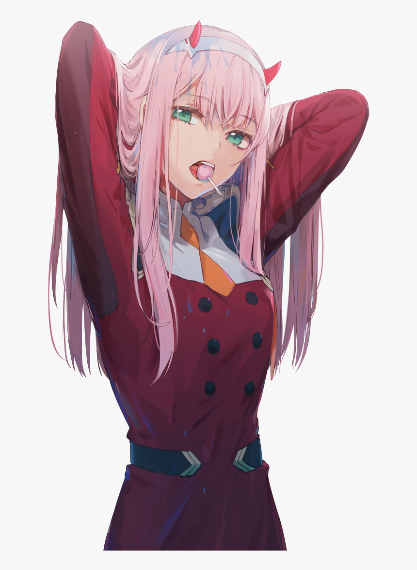 Anime Girl Zero Two, HD Png Download