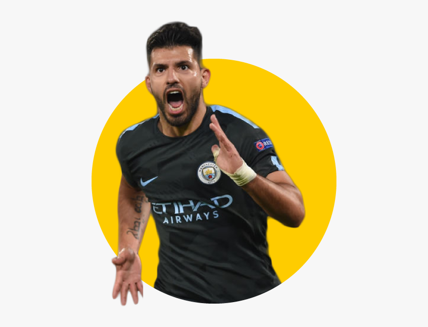 Sergio Aguero Record Breaker, HD Png Download