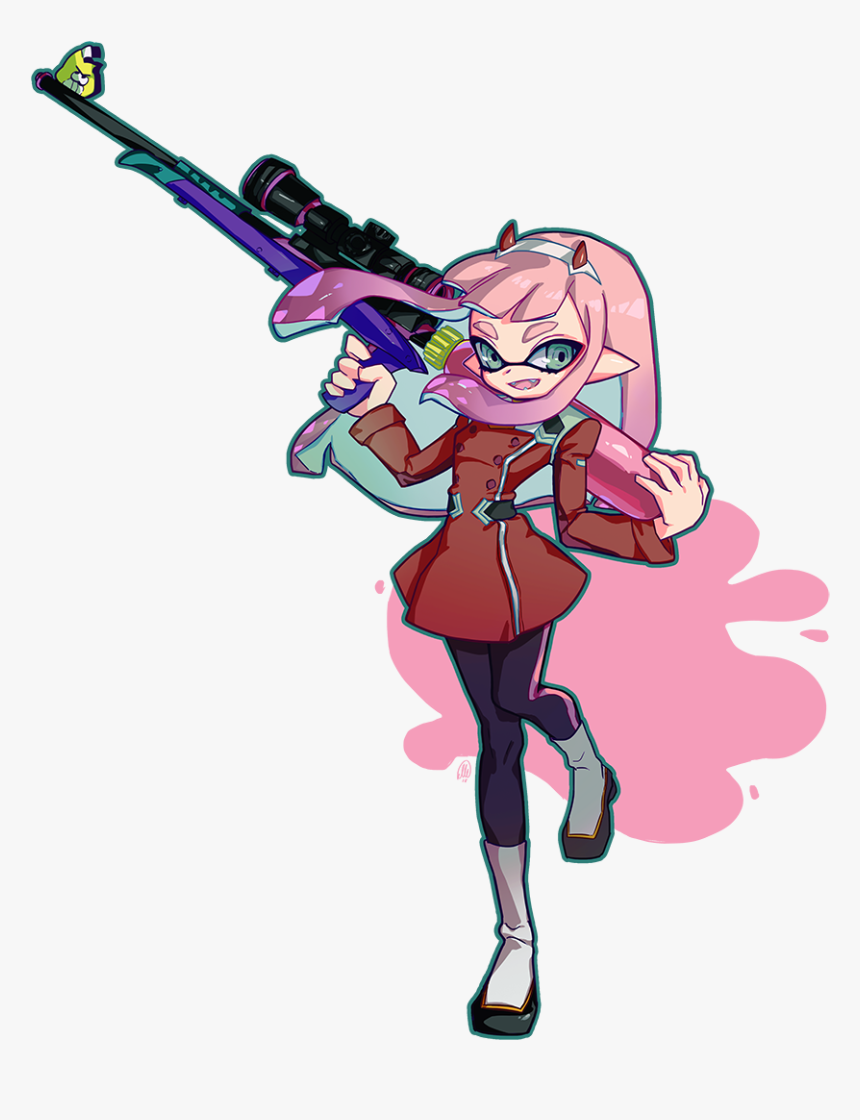 Splatoon Darling In The Franxx, HD Png Download