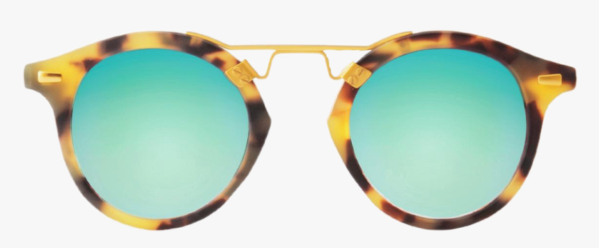 #sunglasses #trendy #cheetahprint #retro #freetoedit - Circle, HD Png Download