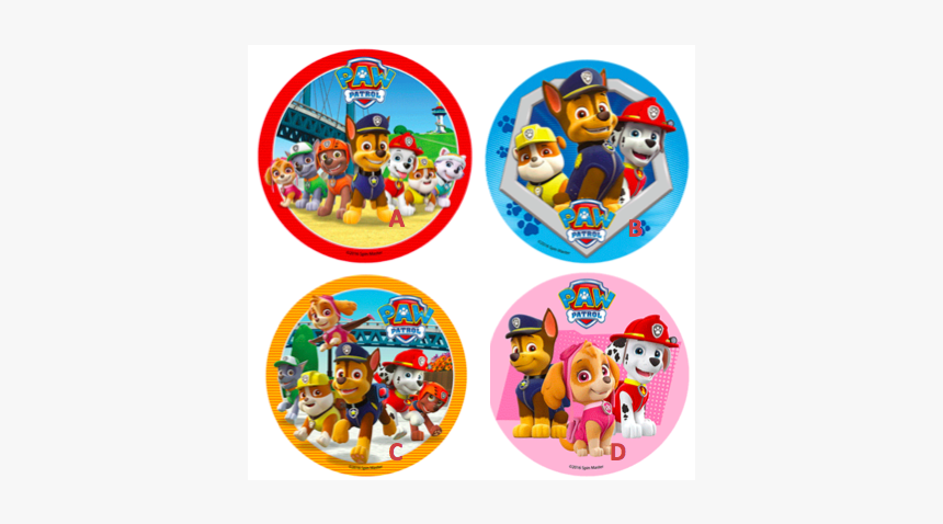 Wafer Paper Disc Paw Patrol, 21 Cm - Burstbucker Pro Pickups 2016, HD Png Download