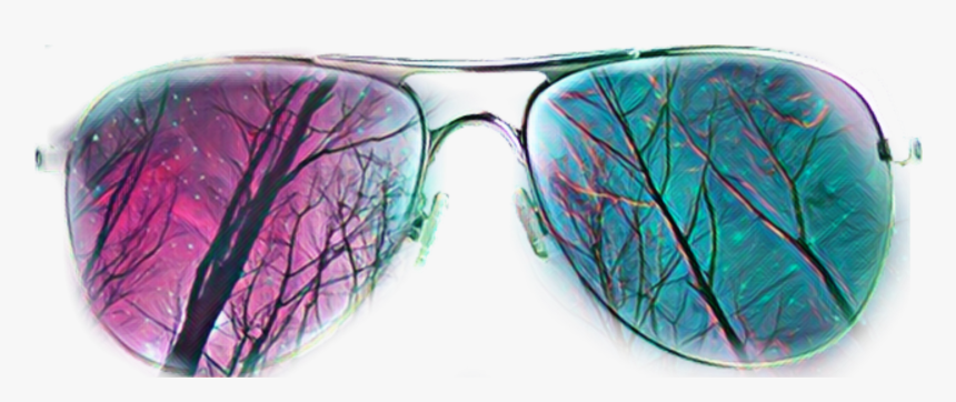#sunglasses #sunglassessticker #sunglassesstickers - Reflection, HD Png Download