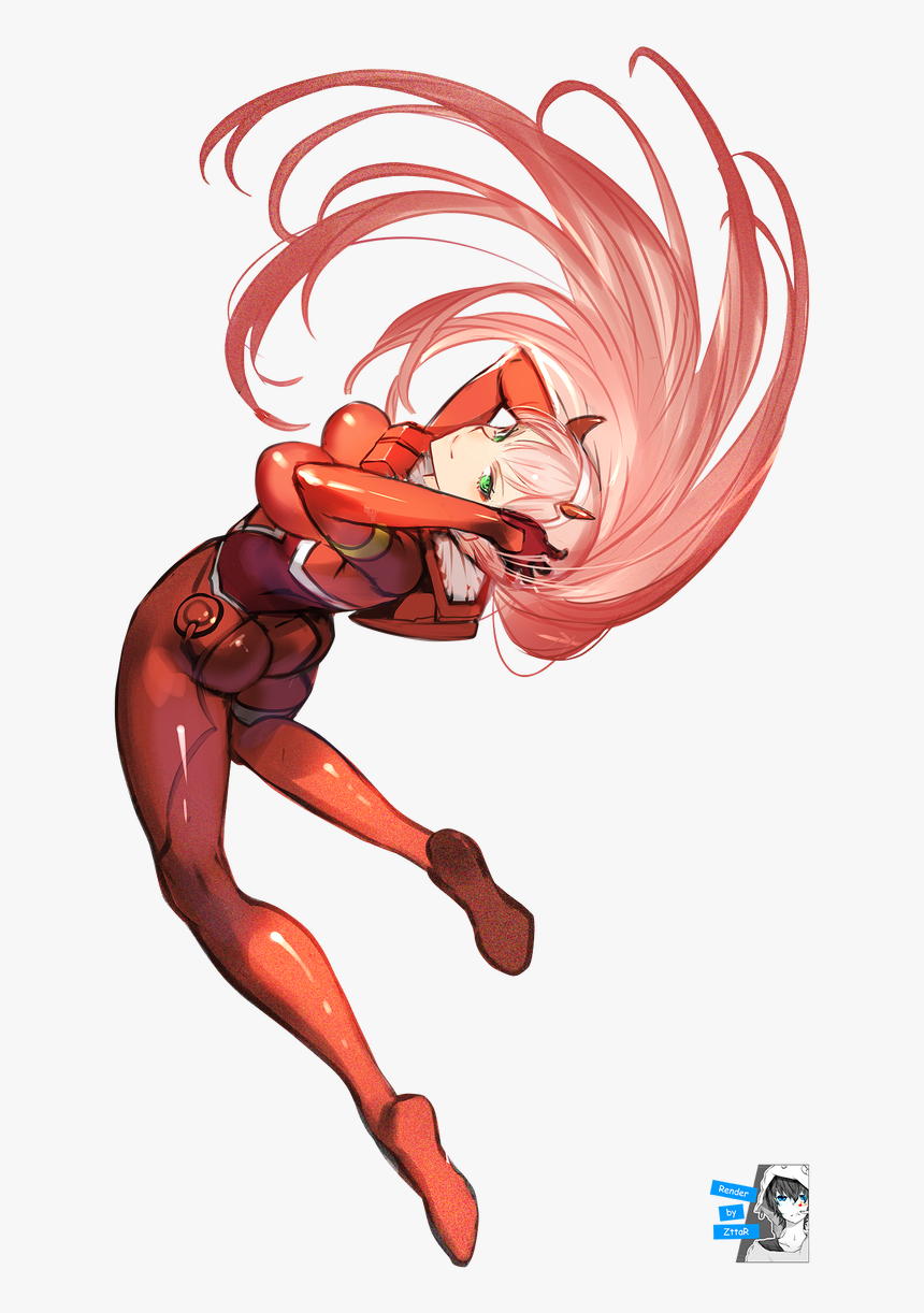 Zero Two Renders Darling In The Franxx, HD Png Download