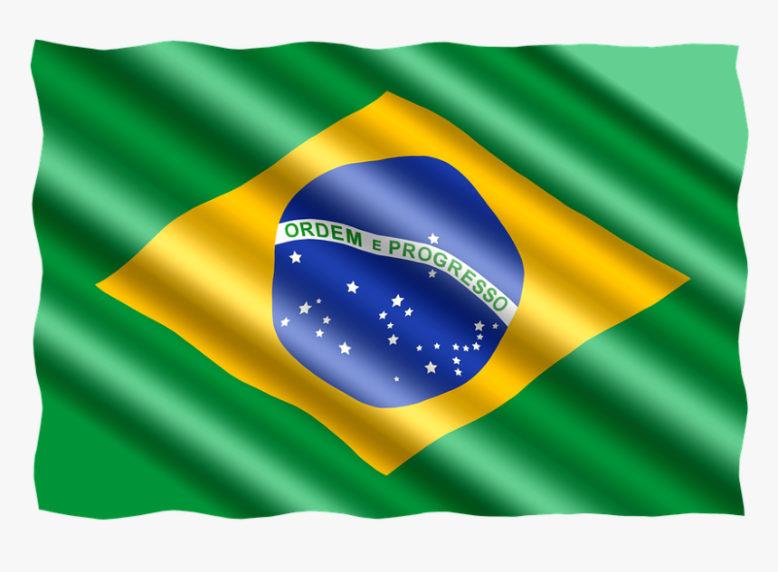 Brazil Flag, HD Png Download