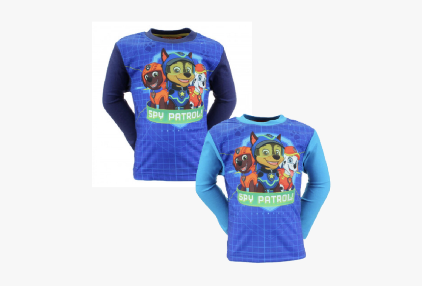 Paw Patrol Långärmad Tröja - Long-sleeved T-shirt, HD Png Download