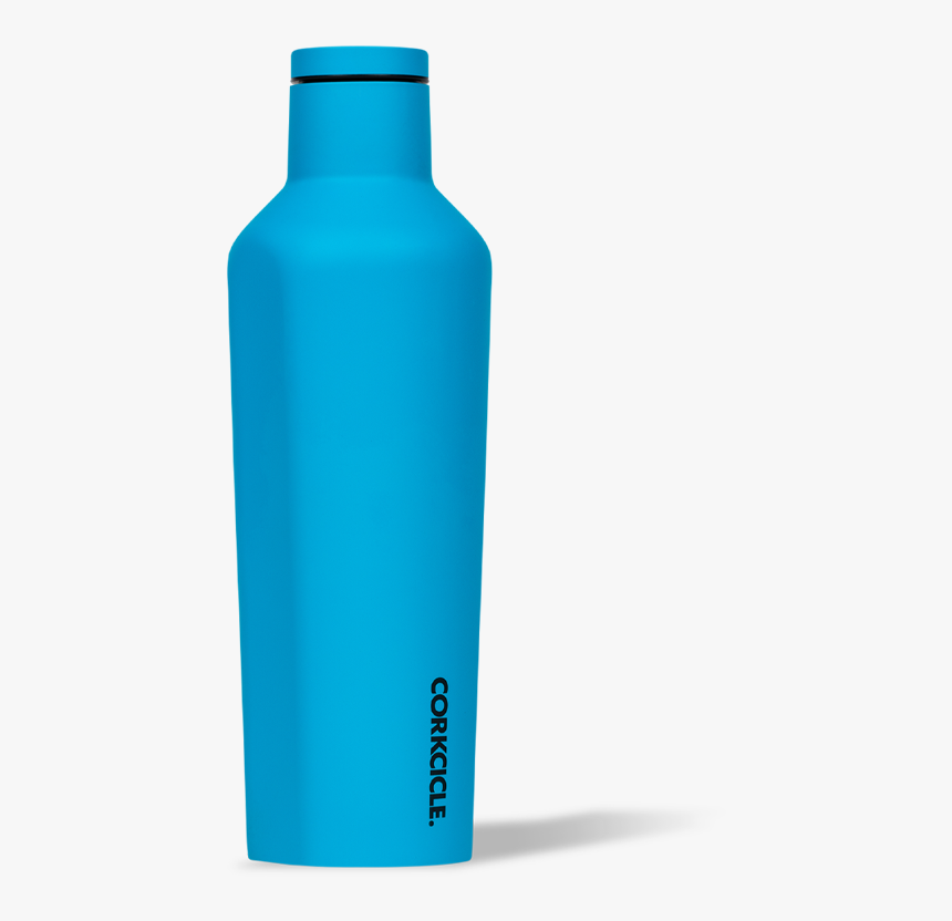Corkcicle Neon Blue Canteen 16oz, HD Png Download