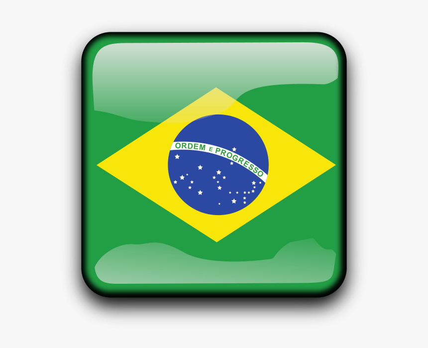 Free Clipart - Br - Brasil - Koppi - Brazil Flag, HD Png Download