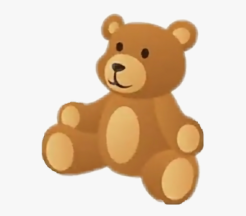 #teddybear #toy #emoji #iphone - Toy Emoji Iphone, HD Png Download