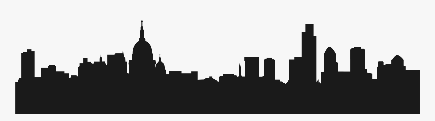 Buildings Silhouette Png Clip Artu200b Gallery Yopriceville - Silhouette Buildings Transparent Background, Png Download