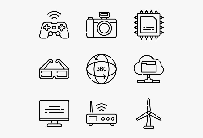 Paint Brush Icon Line, HD Png Download