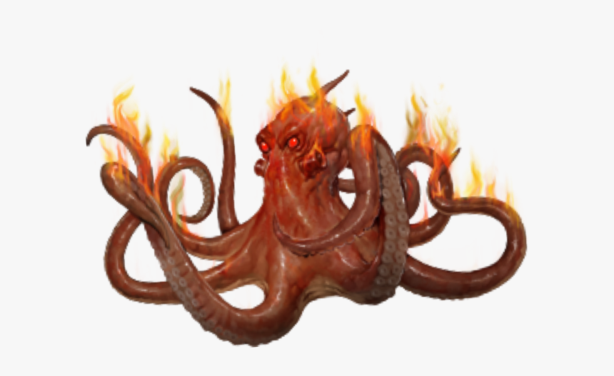 #octopus #seamonster #freetoedit - Octopus, HD Png Download