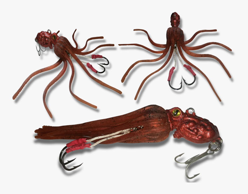 Mr Octopus Craftyanglers Gautier Fishing Lure Jig6 - Octopus, HD Png Download