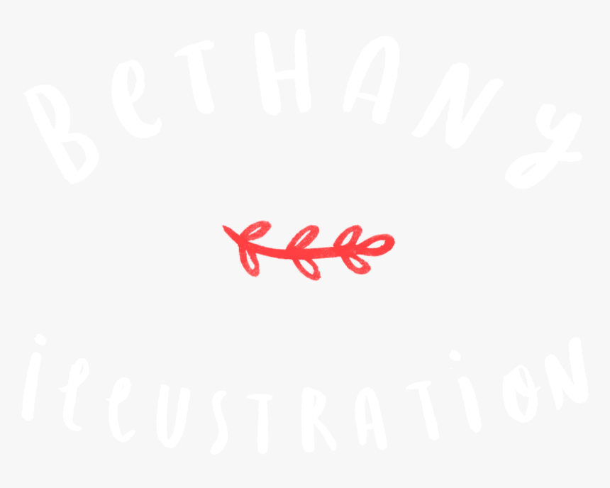 Bethany Thompson Illustration - Calligraphy, HD Png Download