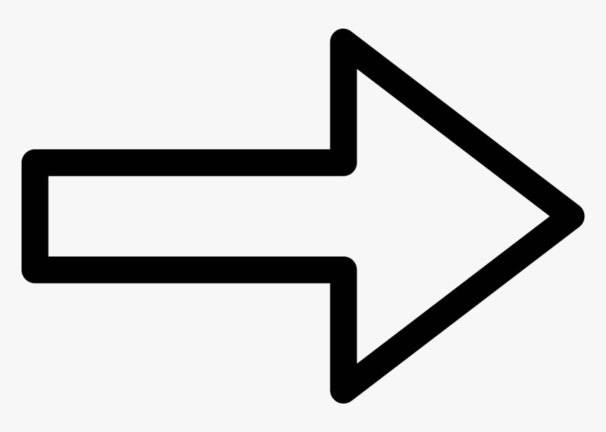 Arrow Computer Icons Curve Clip Art - White Curved Arrow Png, Transparent Png