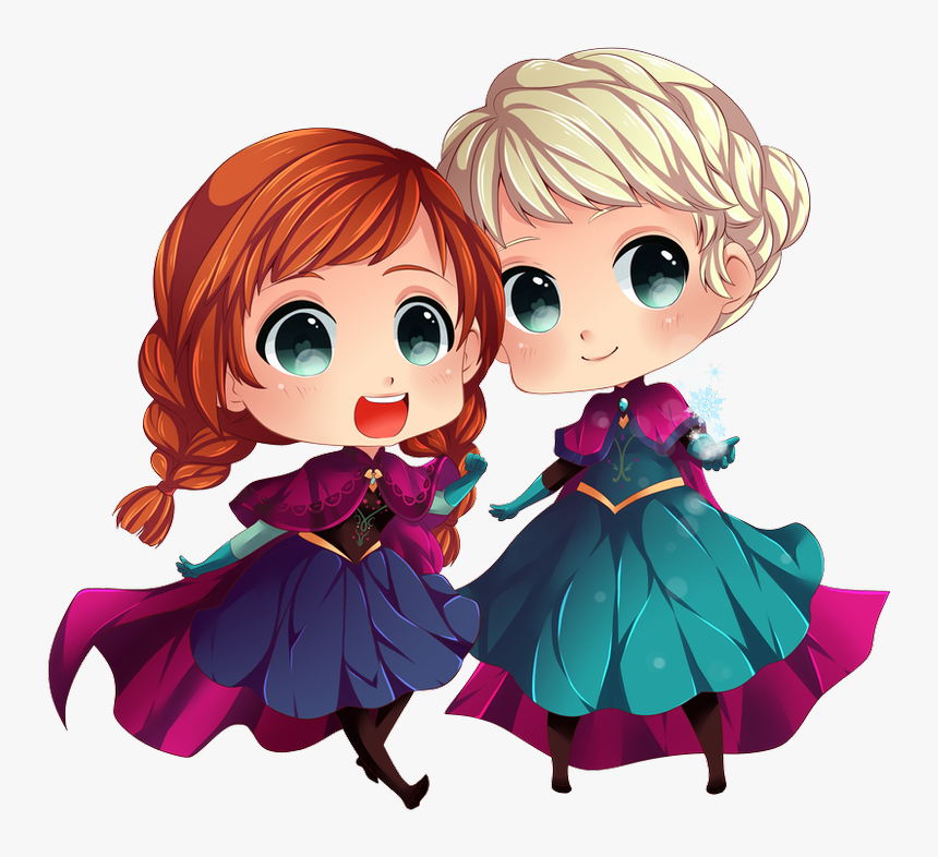 Frozen Elsa And Anna Png, Transparent Png
