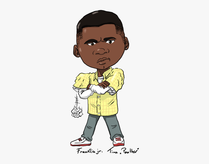 Franklin From Gta Drawing, HD Png Download , Transparent Png Image