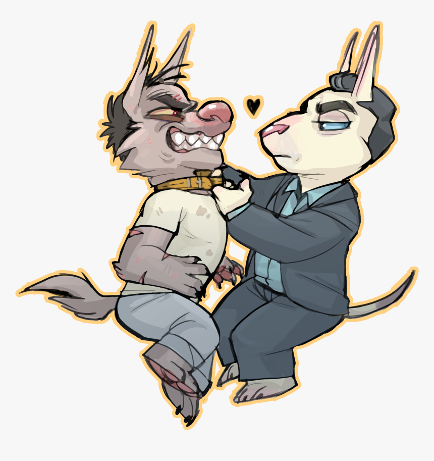 Trevor And Michael And Collar Love - Cartoon, HD Png Download