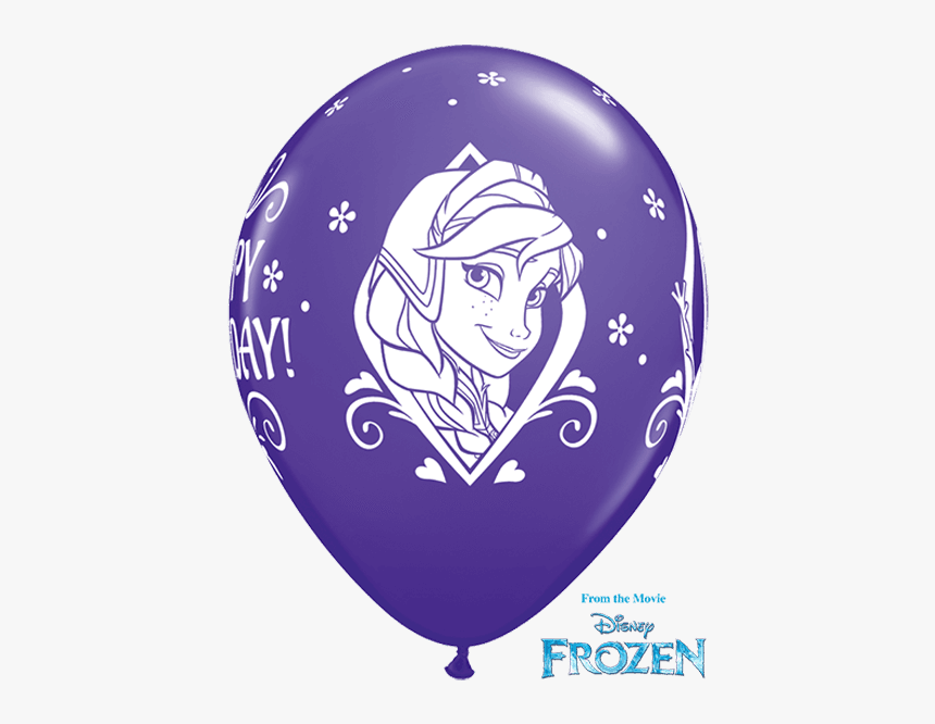 Frozen Happy Birthday Balloon, HD Png Download