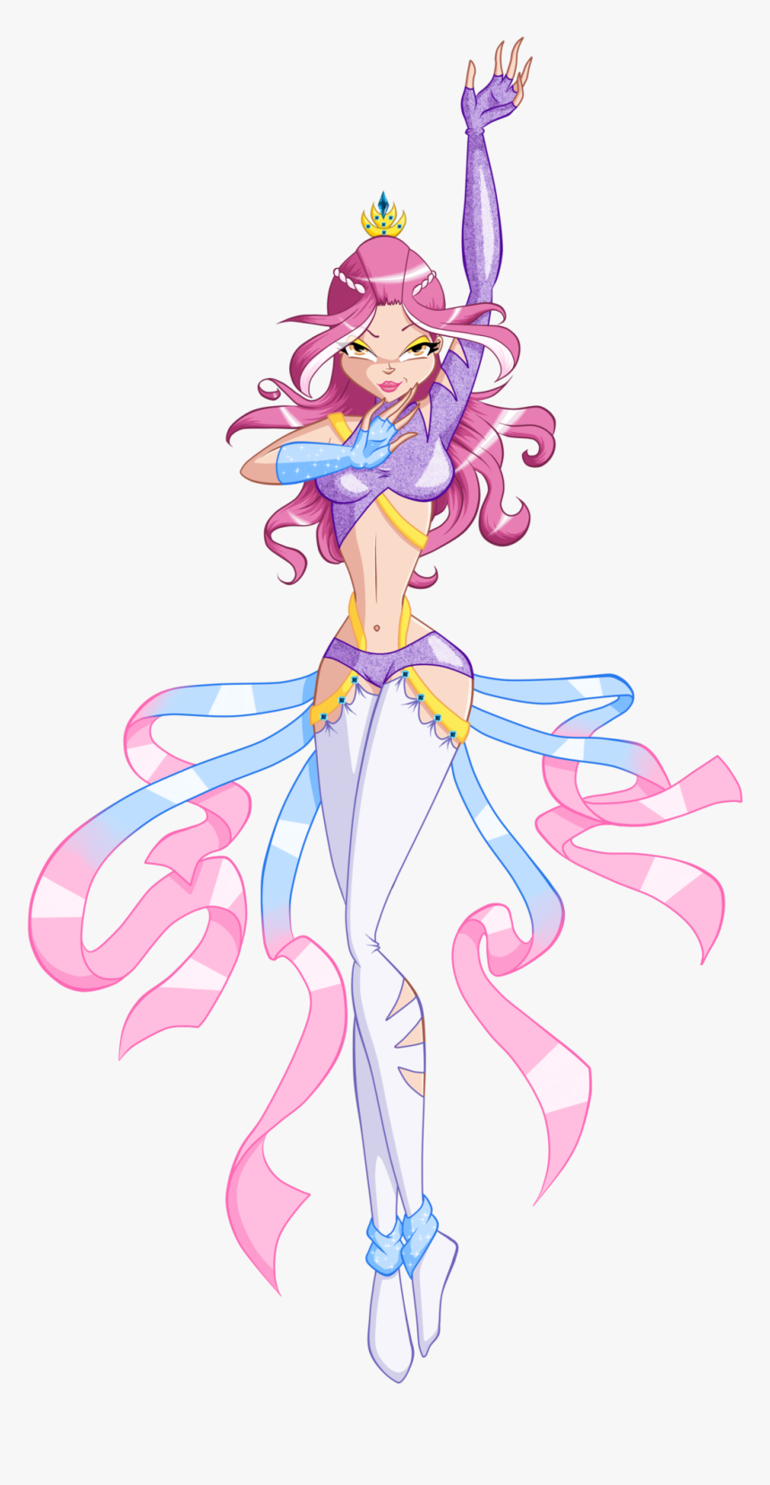 Enchantix Winx Transformation Base, HD Png Download