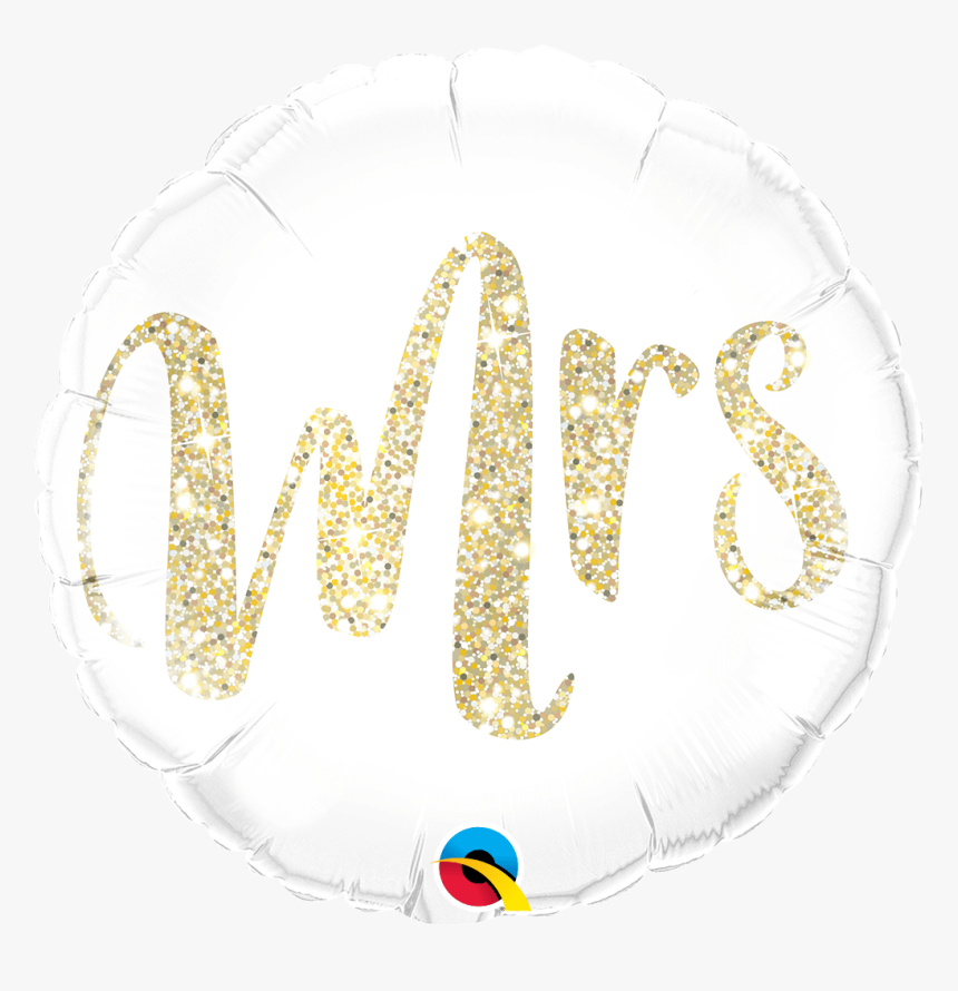 Foil Balloon Mrs Glitter, HD Png Download
