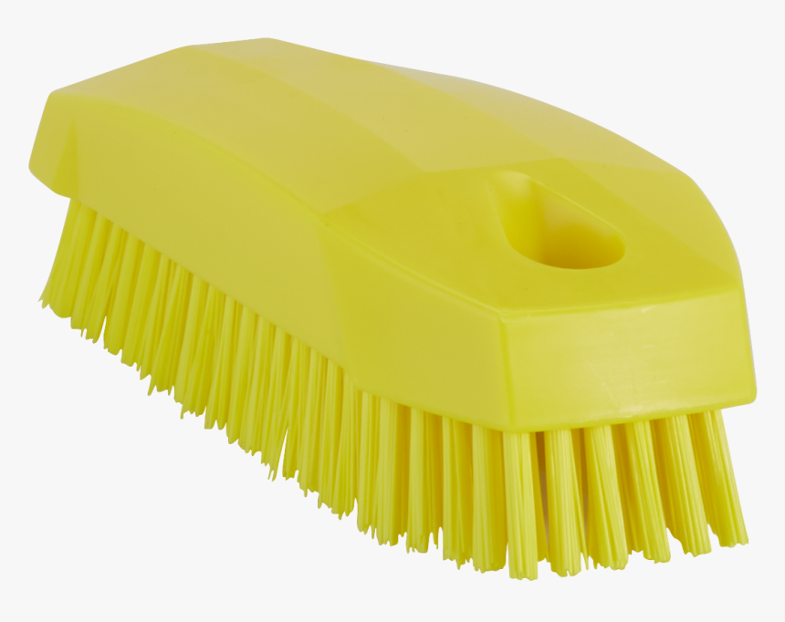 Vikan Nail Brush Stiff, 48mm X 118mm Yellow - Cepillos De Cerdas Duras, HD Png Download