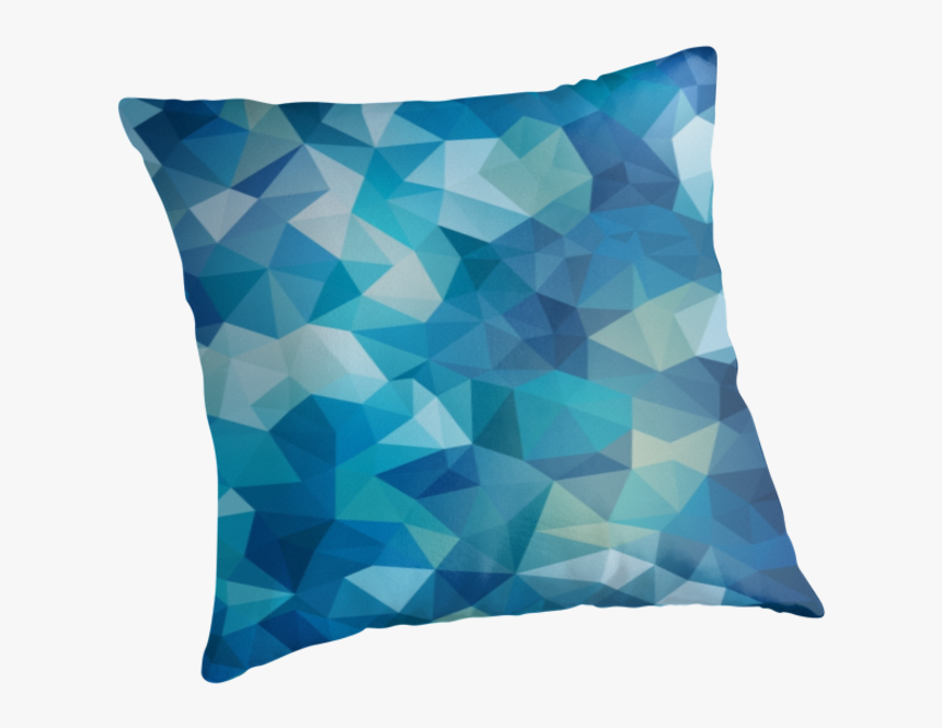 Abstract, Modern, Polygon Pattern, With A Light Touch - Cushion, HD Png Download