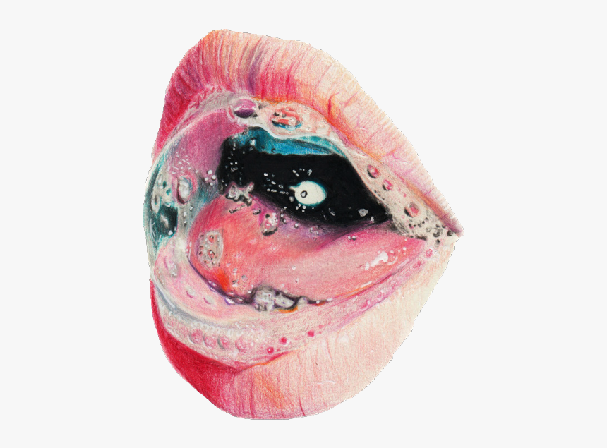 #mouth #aesthetic #vaporwave #tumblr - Get Sharp Album The Limousines, HD Png Download