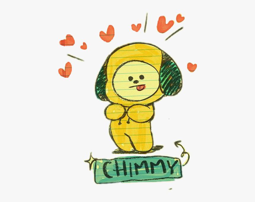 #bts #bt21 #chimmy - Bt21 Chimmy Merchnadise, HD Png Download