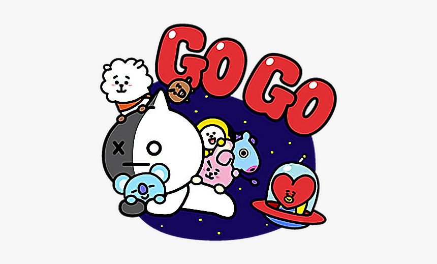 #transparentoverlay #bt21 #bt21sticker #bt21chimmy - Bt21 Everyday Cuteness Png, Png Download