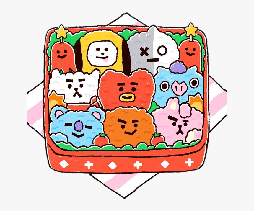 #bts #btsfanart #bt21 #bt21fanart #bt21tata #bt21chimmy - Bt21 Koya As A Food, HD Png Download