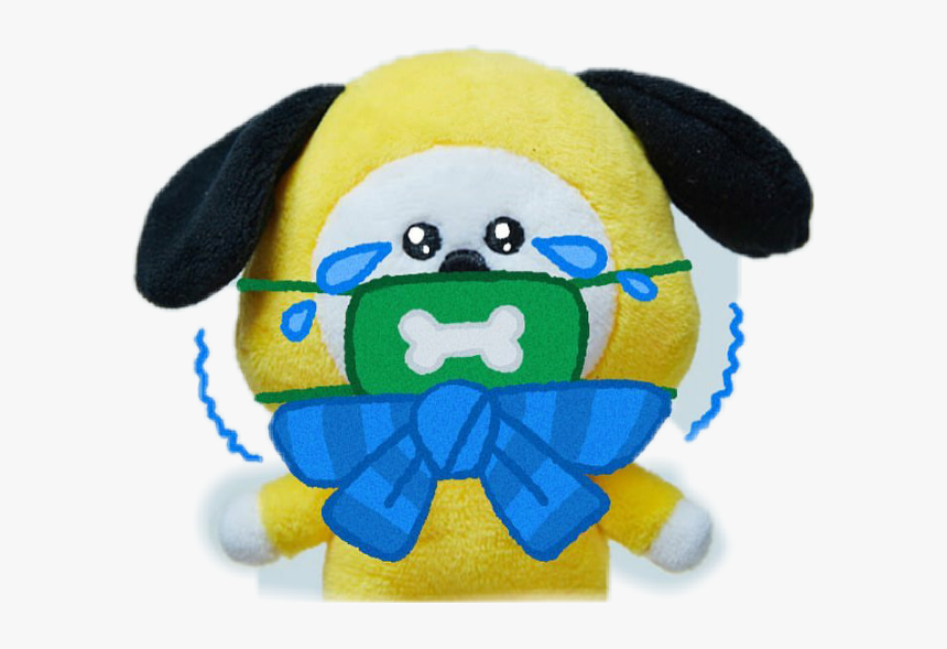 #bts #bt21chimmy 🍇💗🍇 - Stuffed Toy, HD Png Download