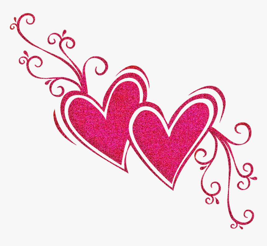 Pink Heart Png Transparent, Png Download