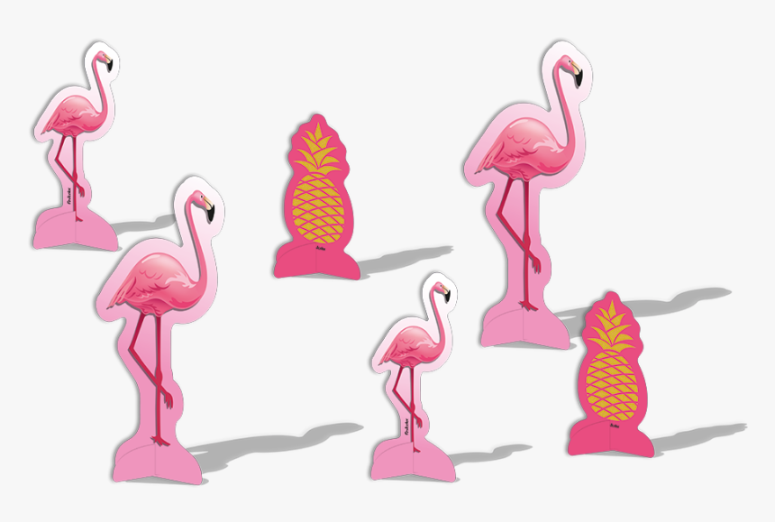 Decoração De Mesa Flamingo - Decoracao Pra Mesa Do Flamingo, HD Png Download