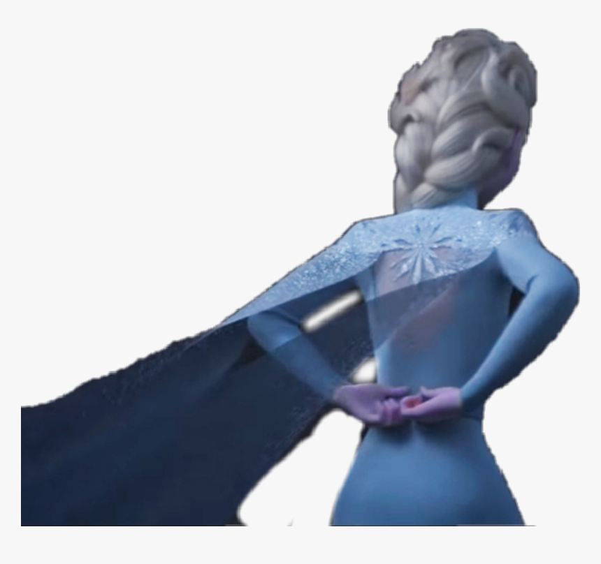 #frozen2 #elsa #disneyprincess
女王仍然咁性感 ☻☻ 主動脫下衣服 ←可惜妹妹不在 - Figurine, HD Png Download