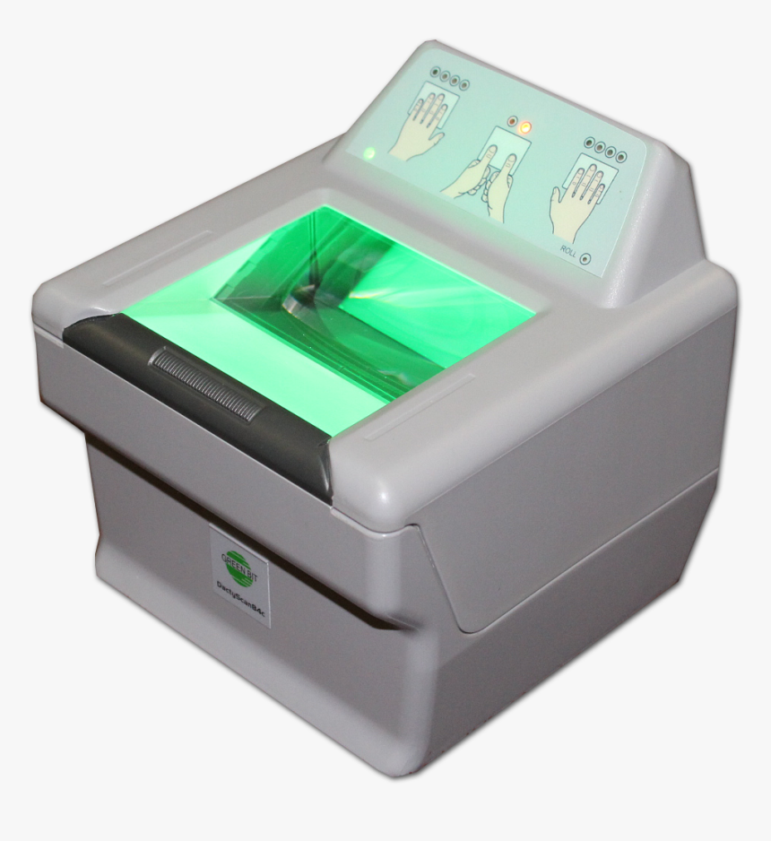 10-print Livescan - 10 Print Fingerprint Scanner, HD Png Download