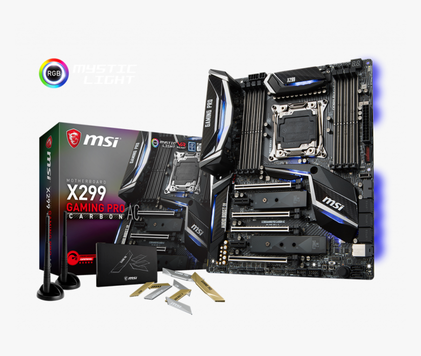 Msi X299 Gaming Pro Carbon M, HD Png Download