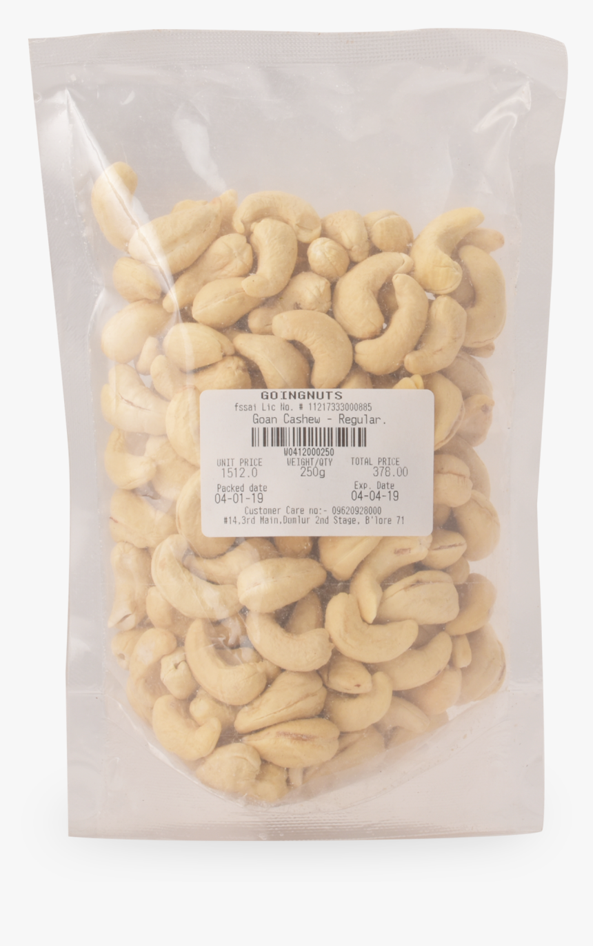 Goan Cashew Nuts- Regular , Png Download - Cashew, Transparent Png