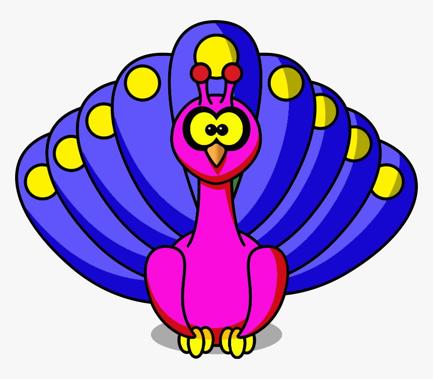 Peacock Clipart, HD Png Download