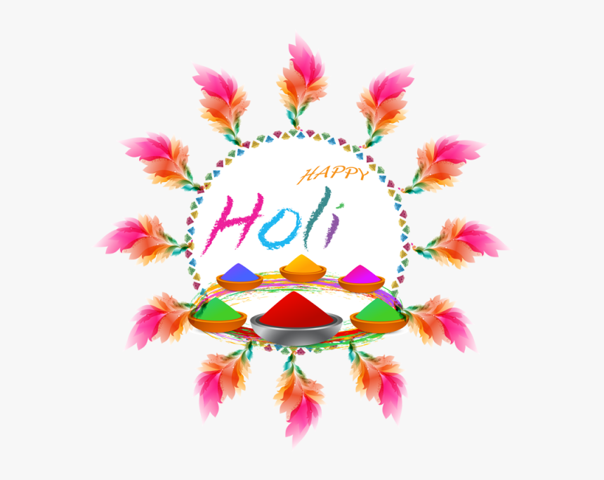 Happy Vector Holi - Holi 2019 Images Hd, HD Png Download