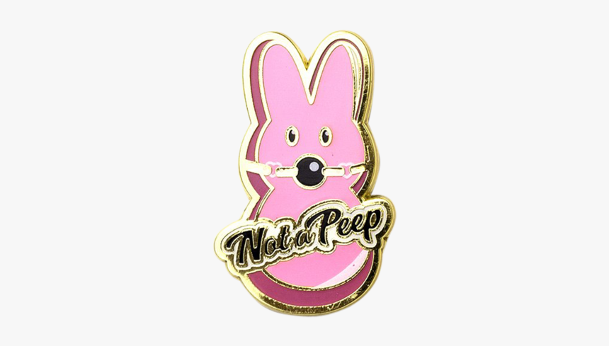 Not A Peep Pin - Cartoon, HD Png Download
