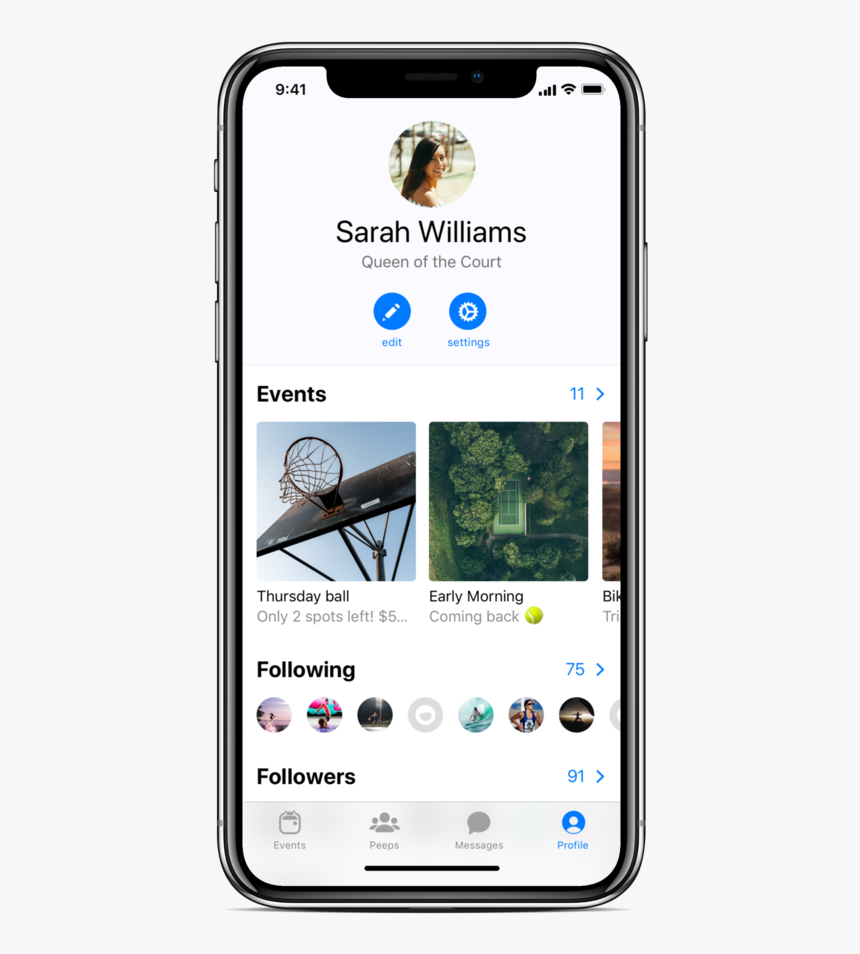 My Profile Iphonexspacegrey Portrait - Iphone, HD Png Download