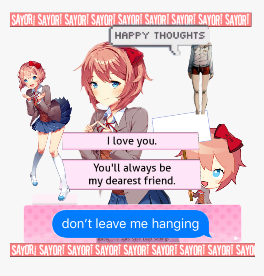 #bestgirl #sayoriddlc #ddlcsayori #sayorideservedbetter - Cartoon, HD Png Download