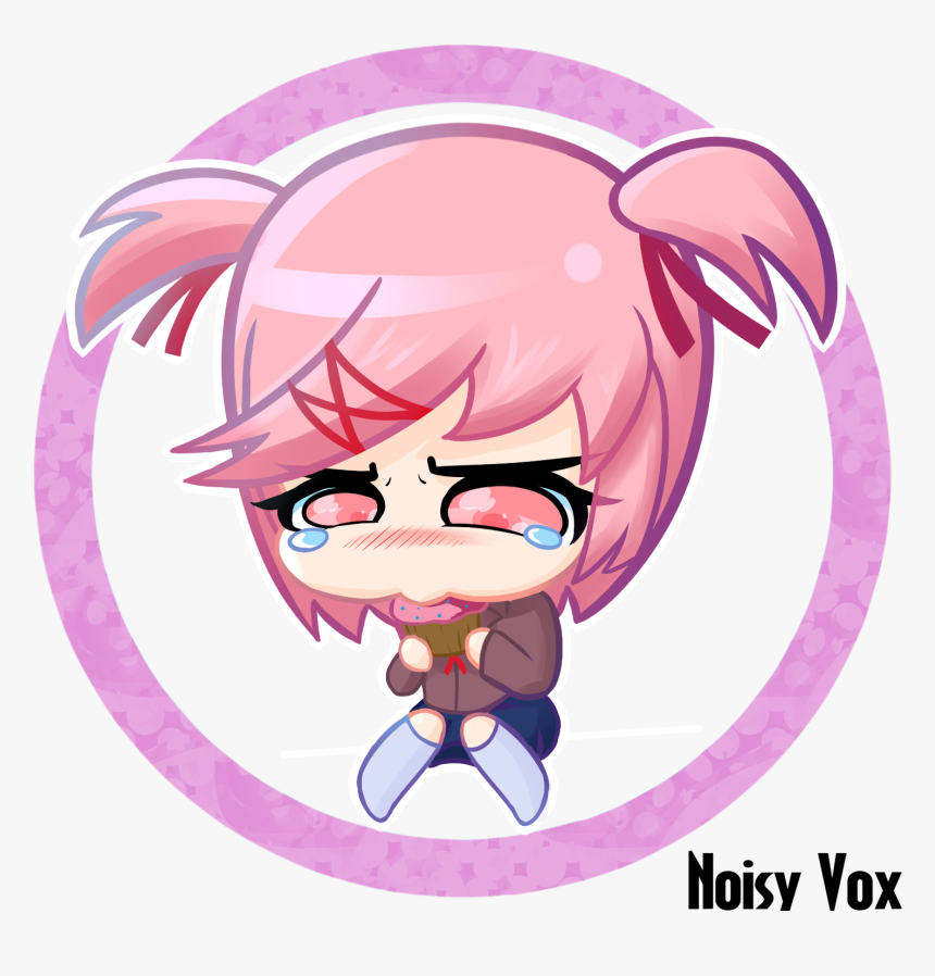 Animal Doki Doki Literature Club Natsuki, HD Png Download
